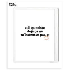 Image Republic Affiche Loic Prigent Si Ca Existe Deja - 30 x 40 cm > Fabriqué En France|Décorations Murales
