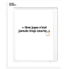 Image Republic Affiche Loic Prigent Une Jupe N'Est - 30 x 40 cm > Fabriqué En France|Décorations Murales