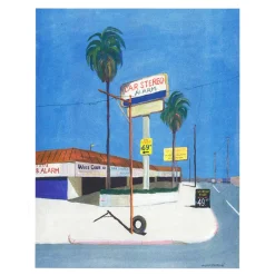 Kiblind Affiche Los Angeles, California - Nao Tatsumi > Affiches & Tableaux