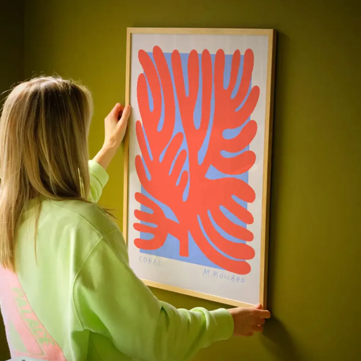 PSTR Studio Affiche Madelen Coral > Affiches & Tableaux