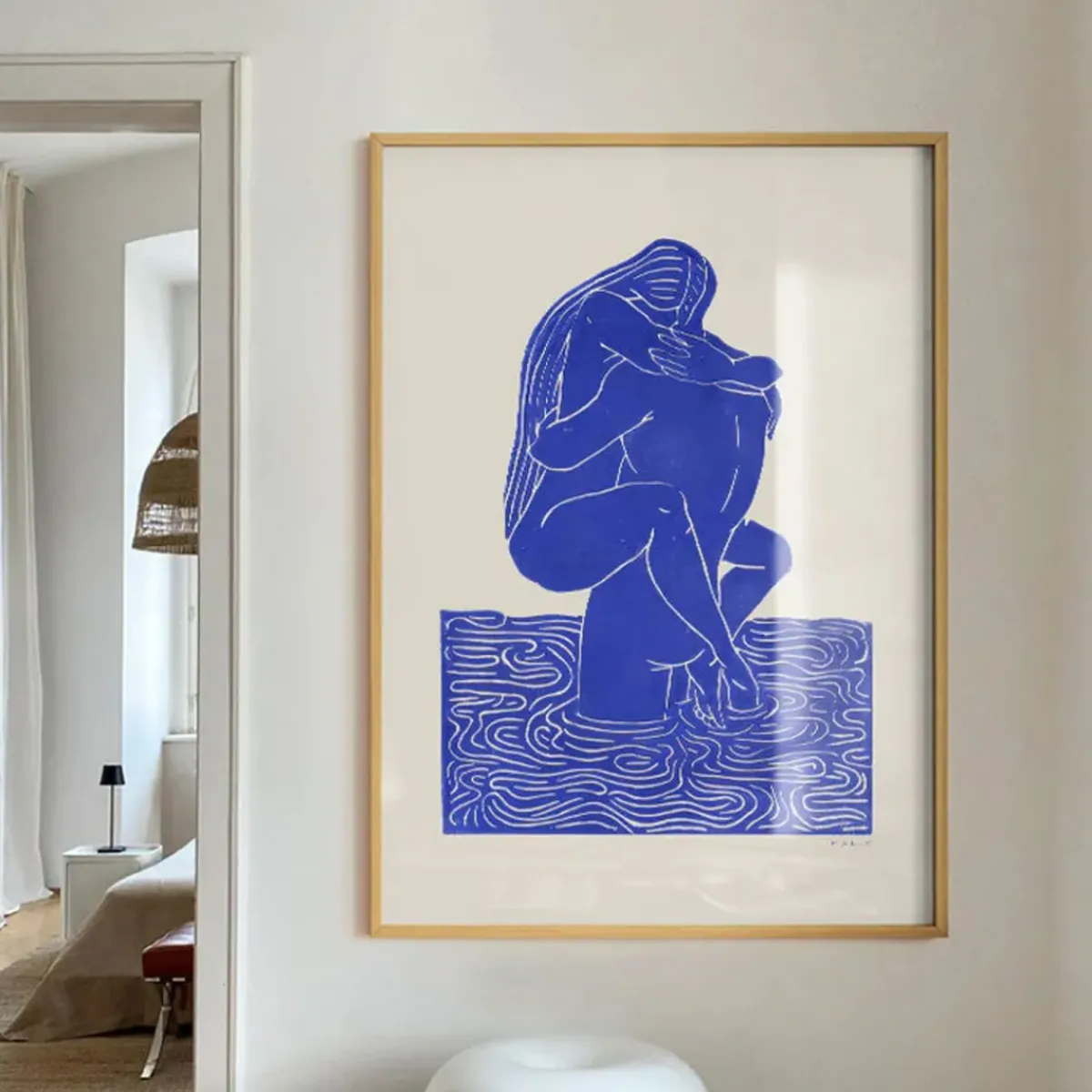 PSTR Studio Affiche Maliv One+One=Three - Bleu > Affiches & Tableaux