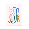 PSTR Studio Affiche Matilas Larrailn Bonjour - 30 x 40 cm > Affiches & Tableaux