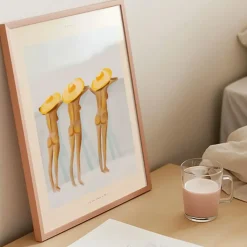 PSTR Studio Affiche Maxime Spying - Jaune > Affiches & Tableaux