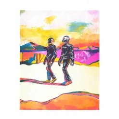 Kiblind Affiche Meeting with Daft Punk - Hee-Jeong Moon > Affiches & Tableaux