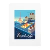 Image Republic Affiche Monsieur Z French Life - 22 x 22 cm > Fabriqué En France|Affiches & Tableaux