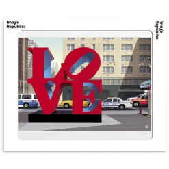 Image Republic Affiche Monsieur Z i love new york - 40 x 50 cm > Décorations Murales|Affiches & Tableaux