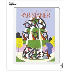 Image Republic Affiche Natation Artistique - The Parisianer N°114 - Molas > Affiches & Tableaux