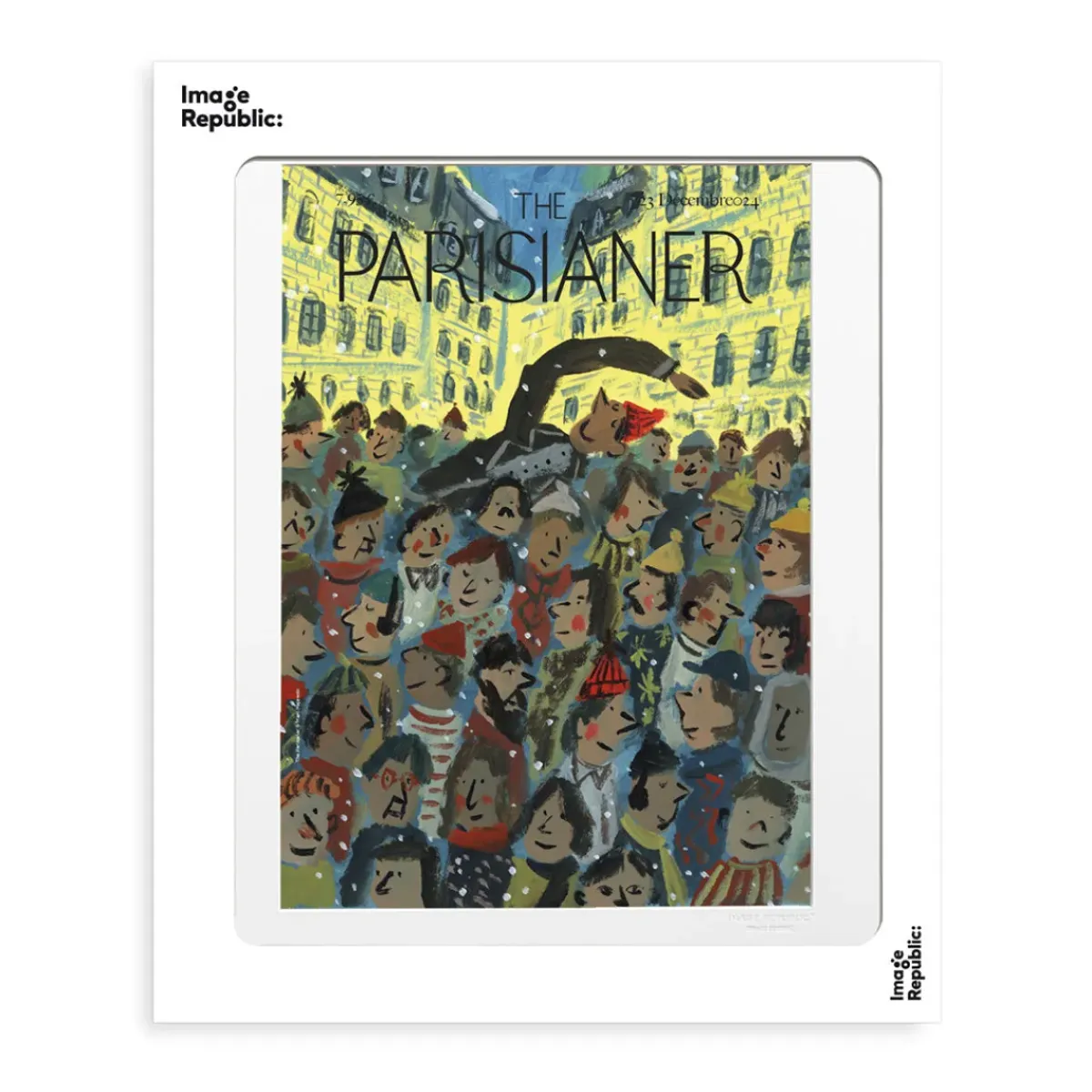 Image Republic Affiche Natation - The Parisianer N°91 - Majewski > Affiches & Tableaux