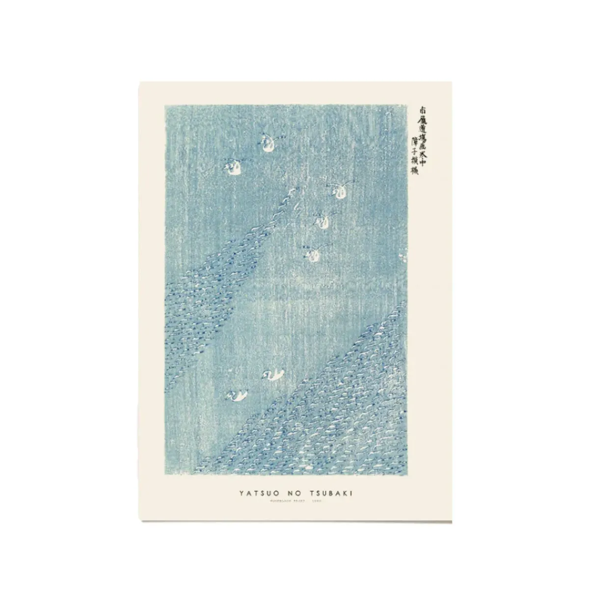 PSTR Studio Affiche No Tsubaki Woodblock Print I > Affiches & Tableaux
