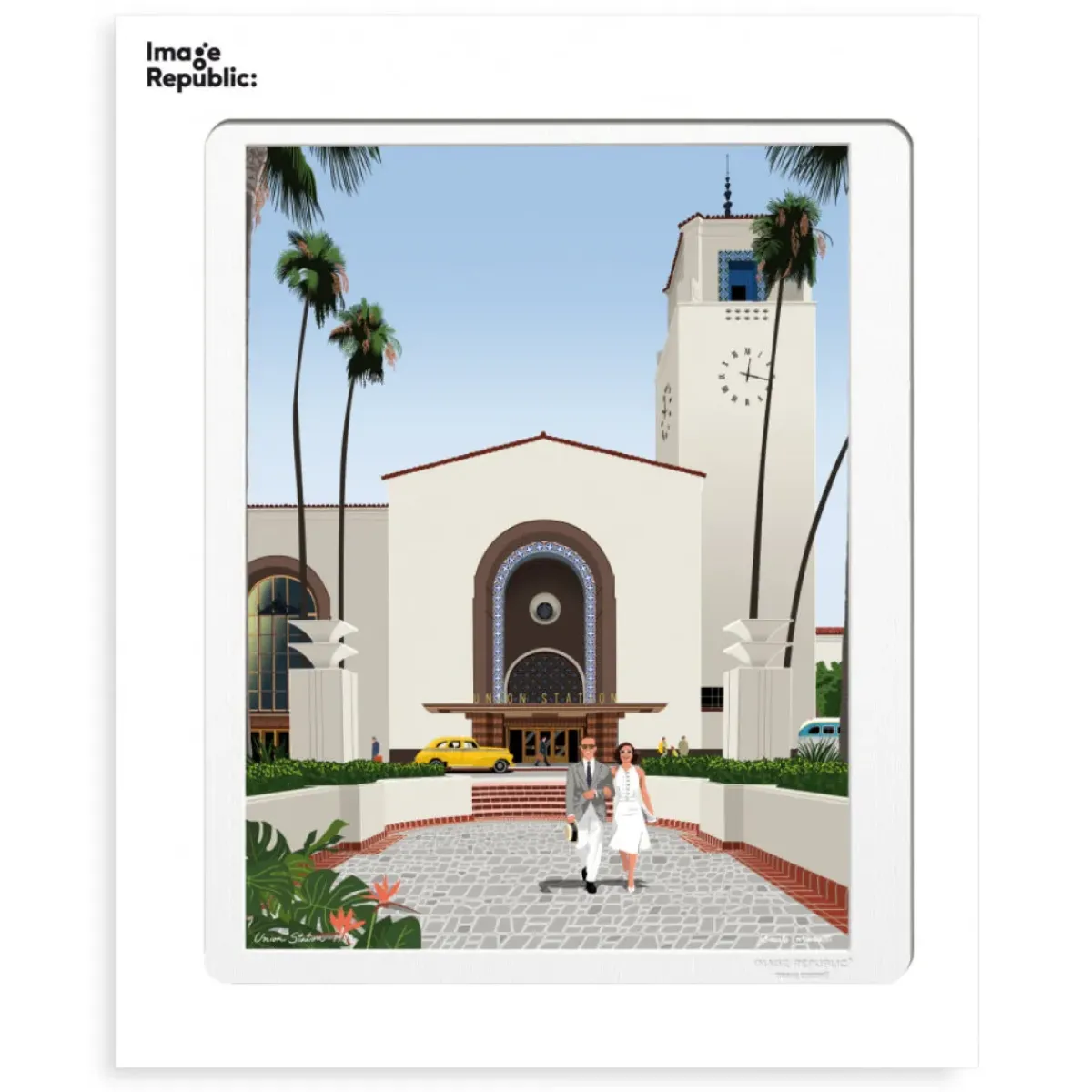 Image Republic Affiche Paulo Mariotti Grand Central - 40 x 50 cm > Fabriqué En France|Décorations Murales