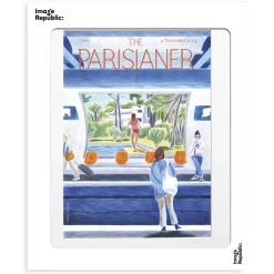 Image Republic Affiche Plongeon - The Parisianer N°97 - Peron > Affiches & Tableaux