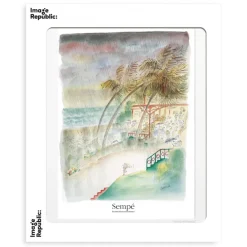 Image Republic Affiche Sempe Tropical - 40 x 50 cm > Fabriqué En France|Décorations Murales
