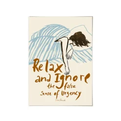 PSTR Studio Affiche Sissan Relax u0026 Ignore > Affiches & Tableaux