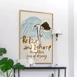 PSTR Studio Affiche Sissan Relax u0026 Ignore > Affiches & Tableaux