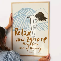 PSTR Studio Affiche Sissan Relax u0026 Ignore > Affiches & Tableaux