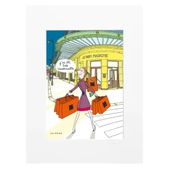 Image Republic Affiche Soledad Devanture Bon Marché - 30 x 40 cm > Décorations Murales|Affiches & Tableaux