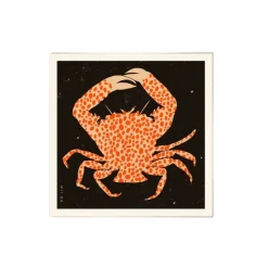 PSTR Studio Affiche Spotted Calico Crab - 50 x 50 cm > Affiches & Tableaux