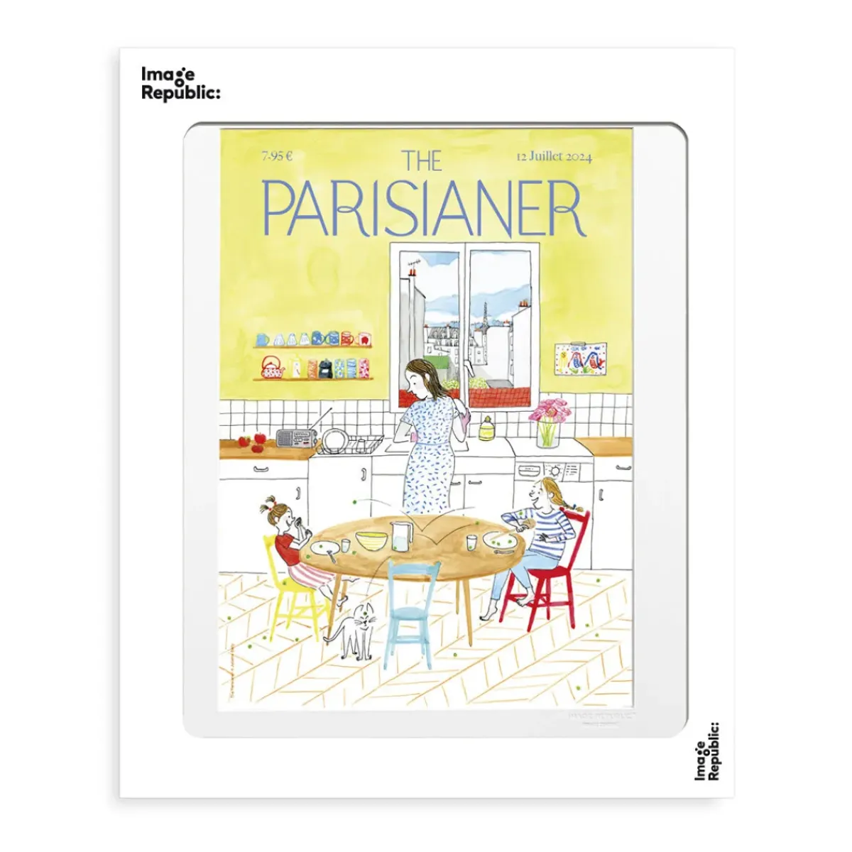 Image Republic Affiche Tennis de table - The Parisianer N°111 - Baily > Affiches & Tableaux