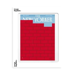 Image Republic Affiche The Newyorker 180 Staake Red Brick Wall - 30 x 40 cm > Fabriqué En France|Décorations Murales