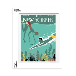 Image Republic Affiche the Newyorker 160 Viva Beneath The Waves - 30 x 40 cm > Fabriqué En France|Décorations Murales