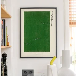 PSTR Studio Affiche Tsubaki Woodblock Print IIII > Affiches & Tableaux