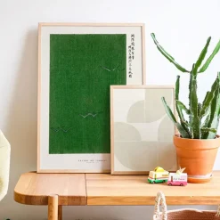 PSTR Studio Affiche Tsubaki Woodblock Print IIII > Affiches & Tableaux