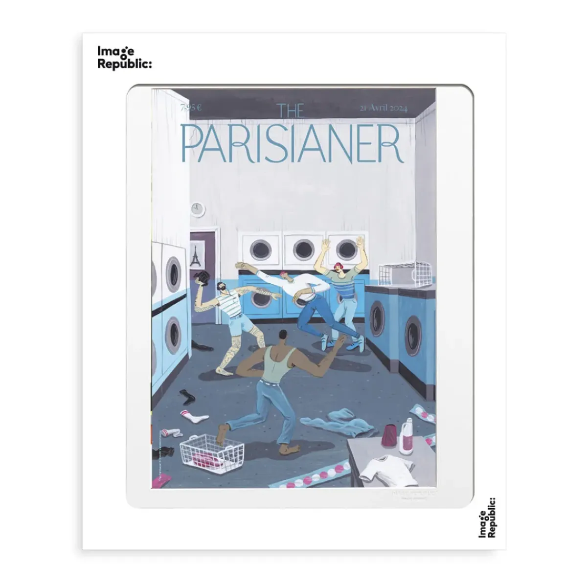 Image Republic Affiche Water-Polo - The Parisianer N°99 - Vandenbroucke > Affiches & Tableaux