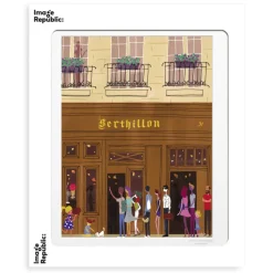 Image Republic Affiche WLPP Paris Bertillon - 30 x 40 cm > Décorations Murales|Affiches & Tableaux