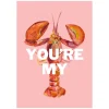 Sélectionné par Fleux Affiche You're My Lobster - A3 > Affiches & Tableaux