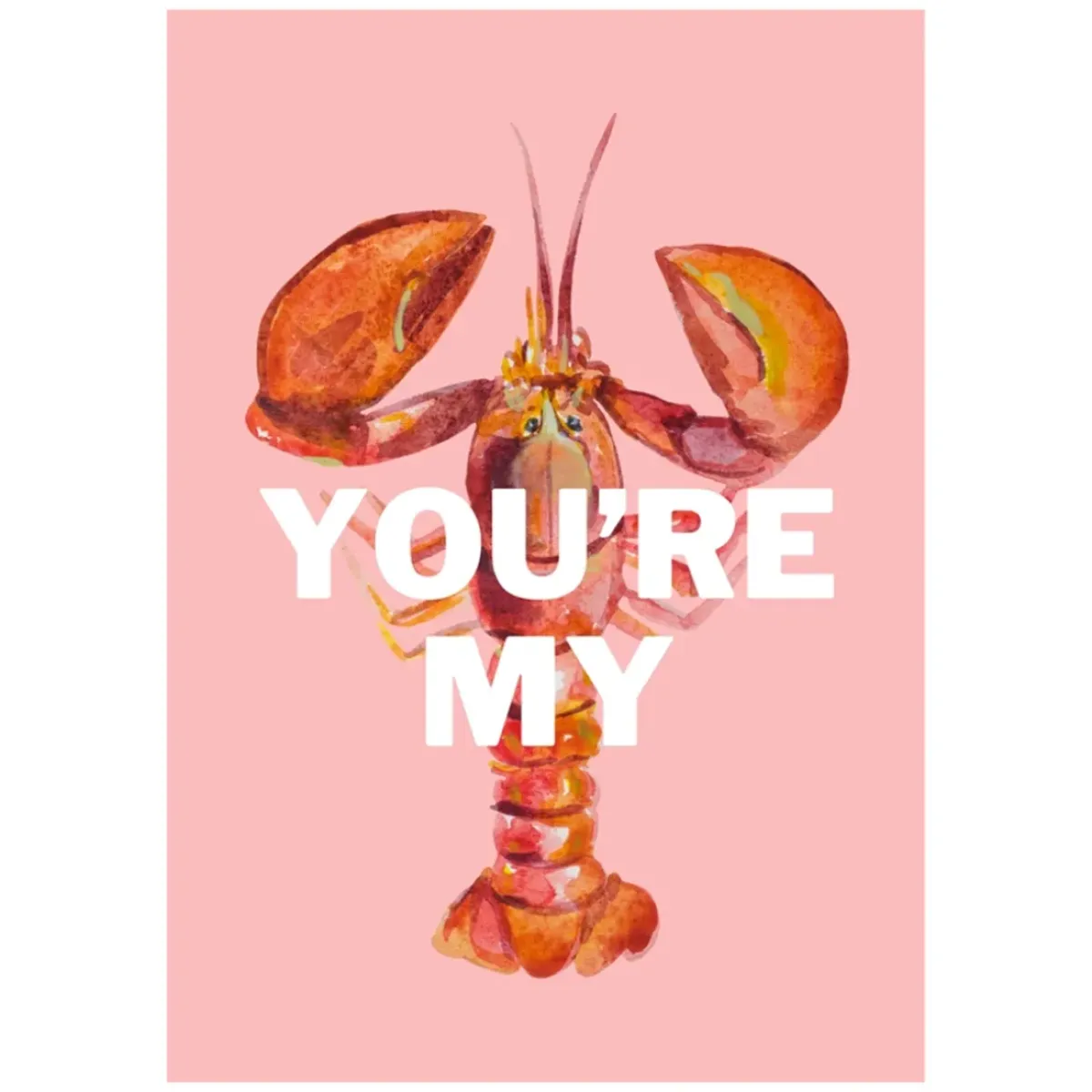 Sélectionné par Fleux Affiche You're My Lobster - A3 > Affiches & Tableaux