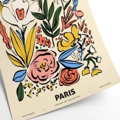 Sélectionné par Fleux Affiche Zoe Fleurs et Plantes - Paris - 30 x 40 cm > Affiches & Tableaux