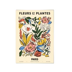 PSTR Studio Affiche Zoe Fleurs et Plantes Paris - 50 x 70 cm > Affiches & Tableaux
