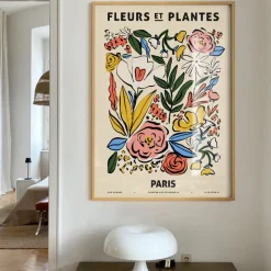 PSTR Studio Affiche Zoe Fleurs et Plantes Paris - 50 x 70 cm > Affiches & Tableaux