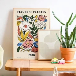 PSTR Studio Affiche Zoe Fleurs et Plantes Paris - 50 x 70 cm > Affiches & Tableaux