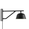 Muuto Applique murale Ambit L37 - Noire > Appliques Murales