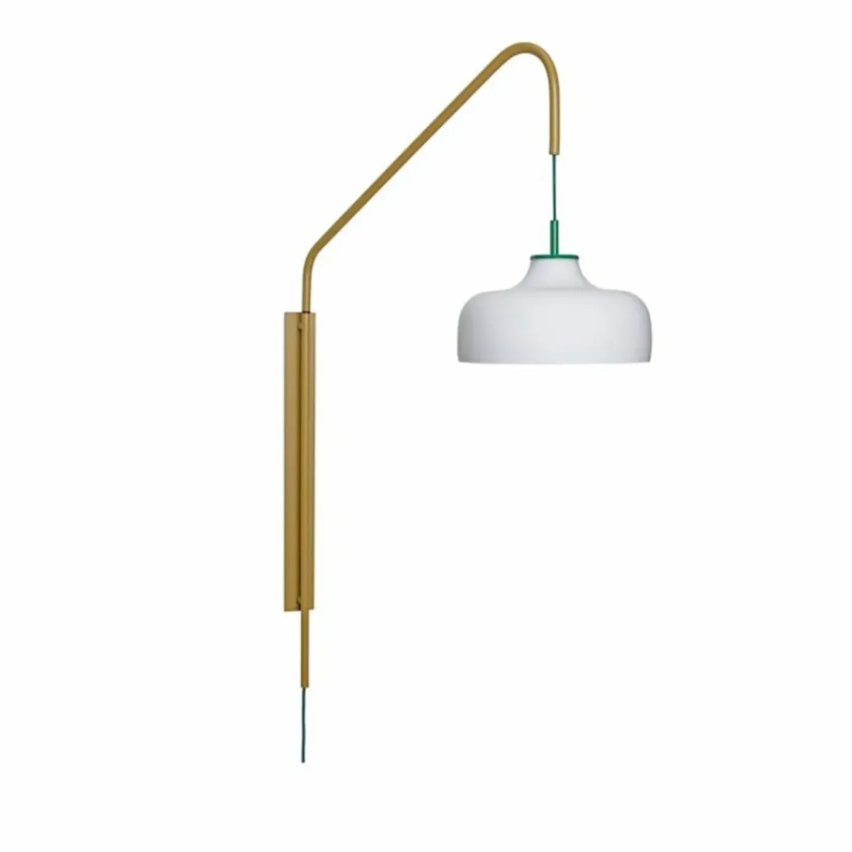 Hübsch Applique murale Current - 71 x 30 x 111 cm - Vert/Kaki > Appliques Murales