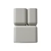 And Tradition Applique murale Tabata LN10 H 21cm - Gris soie > Appliques Murales