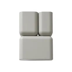 And Tradition Applique murale Tabata LN10 H 21cm - Gris soie > Appliques Murales