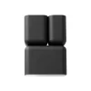 And Tradition Applique murale Tabata LN10 H 21cm - Noir > Appliques Murales