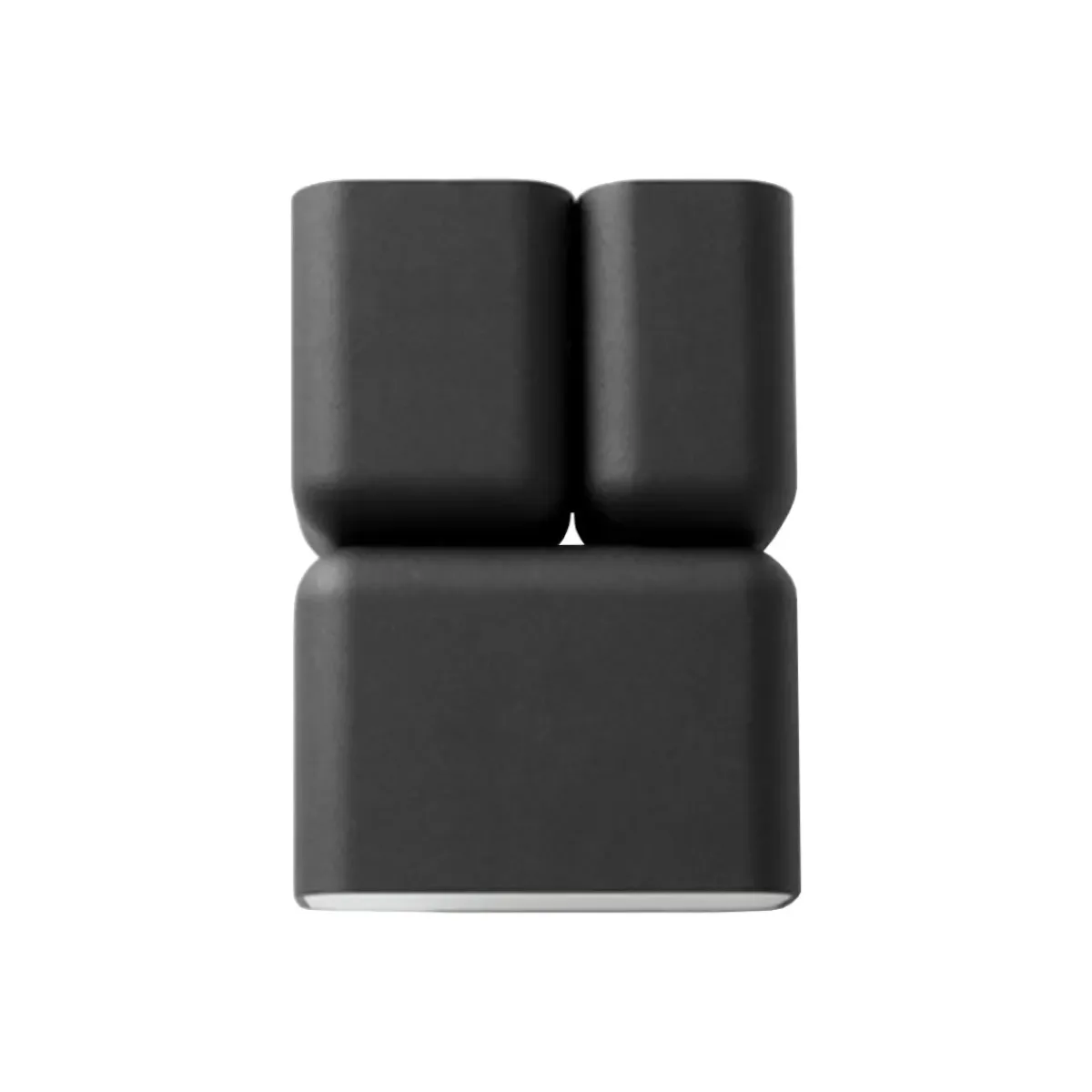 And Tradition Applique murale Tabata LN10 H 21cm - Noir > Appliques Murales