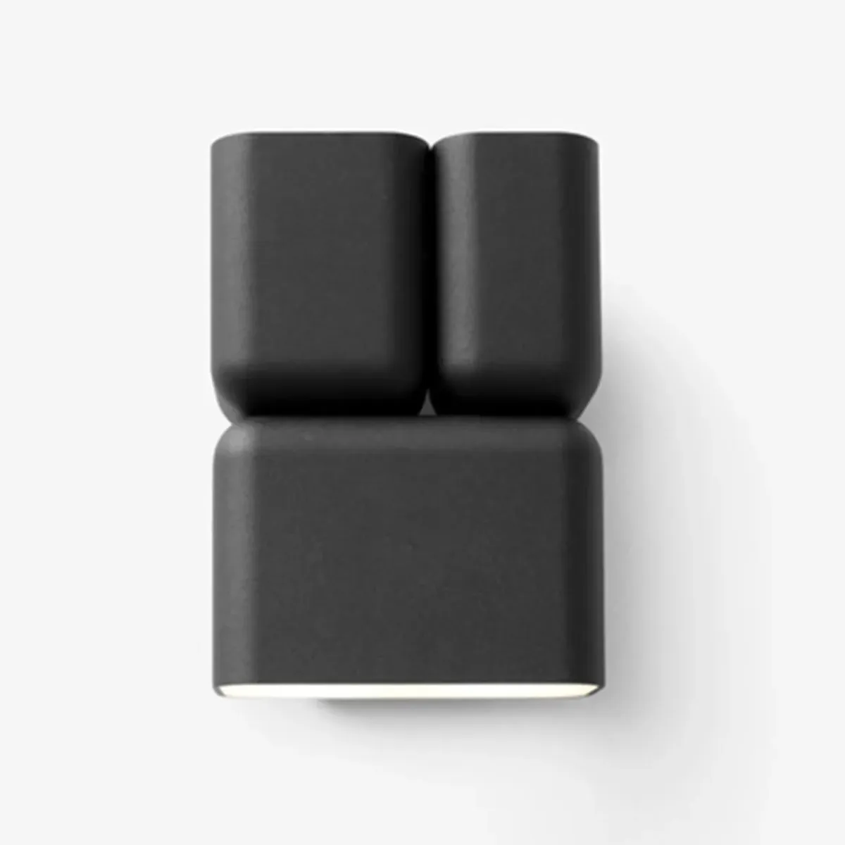 And Tradition Applique murale Tabata LN10 H 21cm - Noir > Appliques Murales