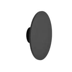 ENOstudio Applique Zenith Ip20 Acier - Ø 30 cm - Gris Foncé > Appliques Murales