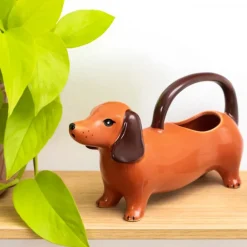 Sélectionné par Fleux Arrosoir Chien Saucisse > Pots & Jardinières