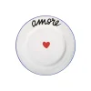 Pied de Poule Assiette Amore > Assiettes & Couverts