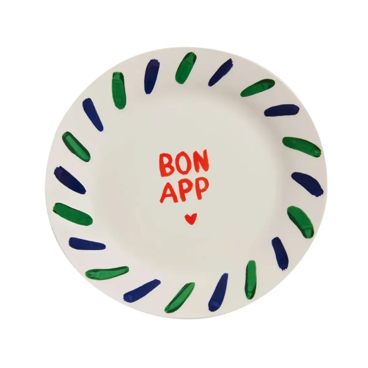 émoi émoi Assiette Bon App > Fabriqué En Europe|Assiettes & Couverts