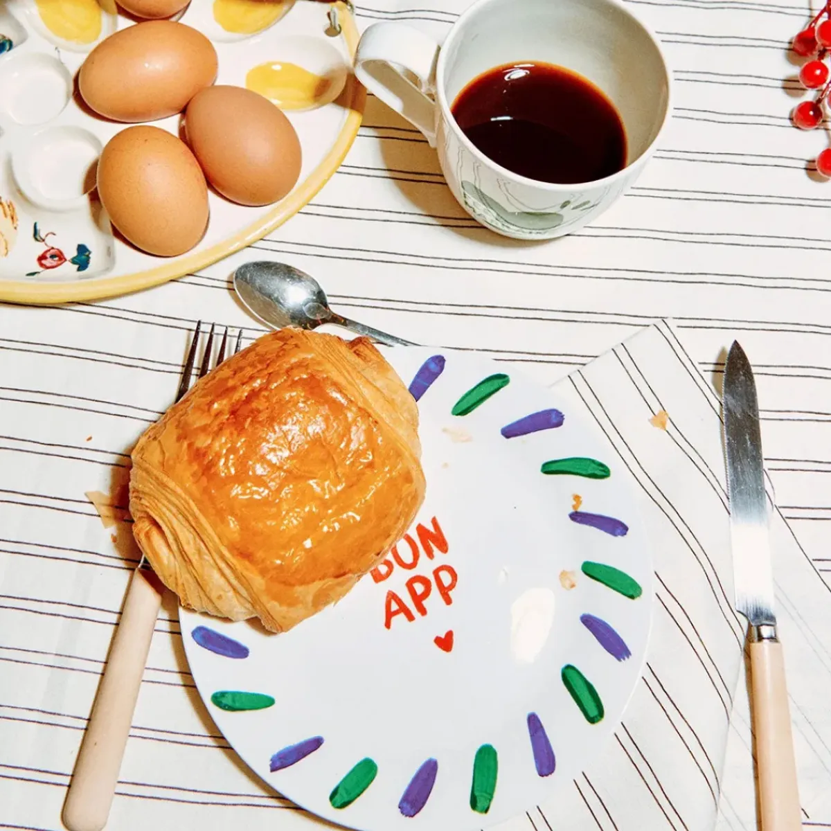 émoi émoi Assiette Bon App > Fabriqué En Europe|Assiettes & Couverts