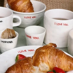 Sélectionné par Fleux Assiette Breakfast I Love You > Plats & Plateaux|Assiettes & Couverts