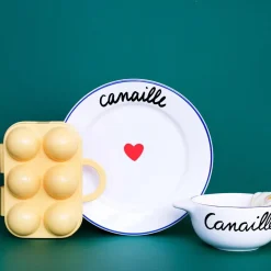 Pied de Poule Assiette Canaille > Assiettes & Couverts