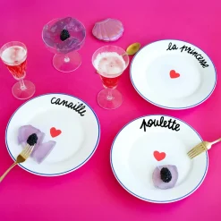 Pied de Poule Assiette Canaille > Assiettes & Couverts