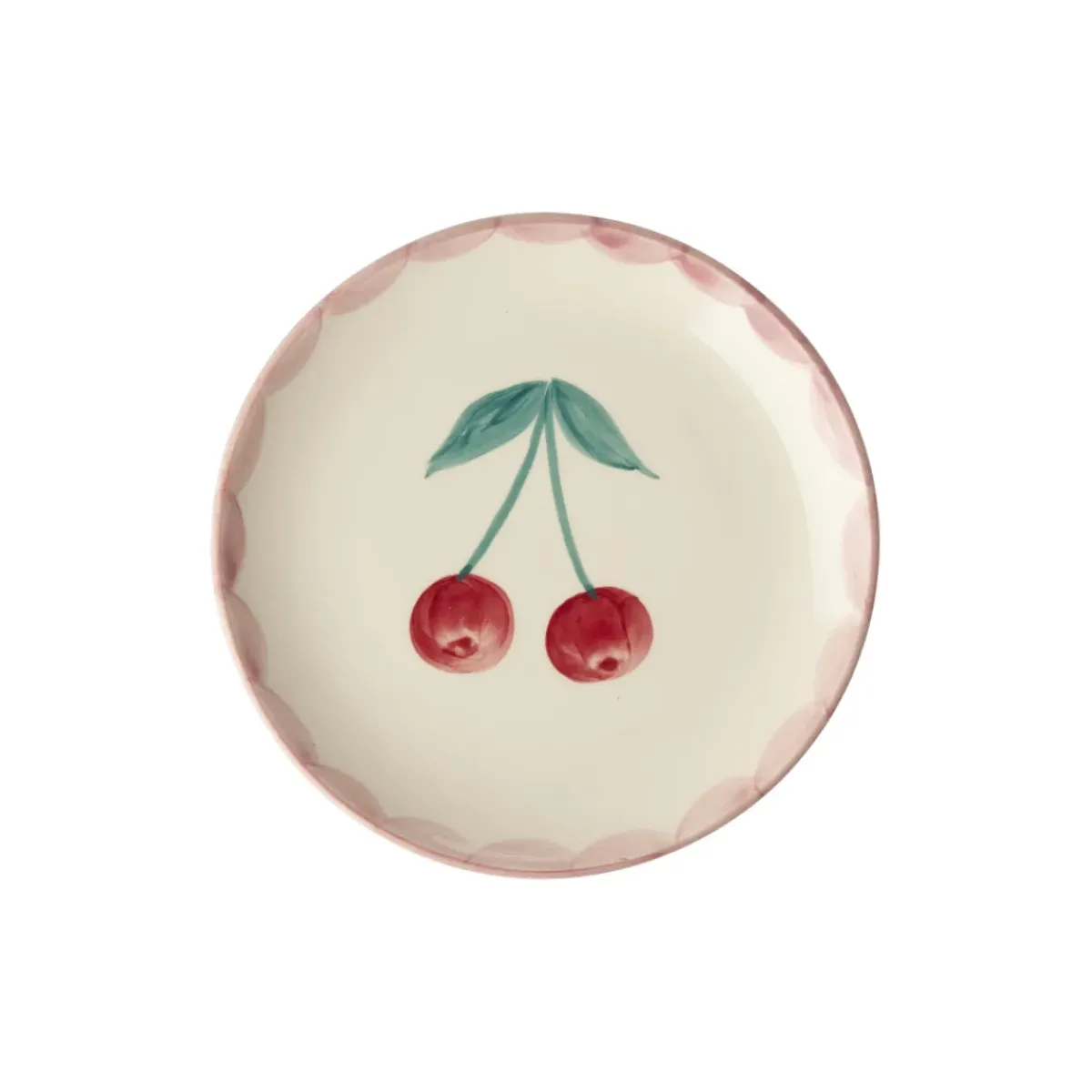 Rice Assiette Cerise en céramique > Assiettes & Couverts